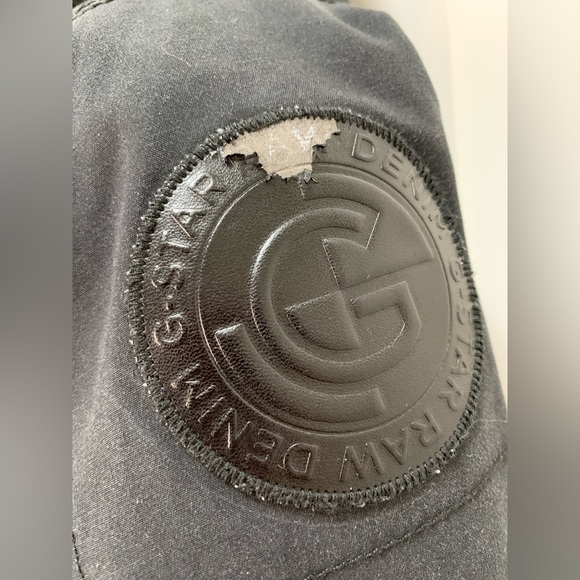 GSTAR RAW 3301 Black Hooded Jacket - Picture 9 of 16